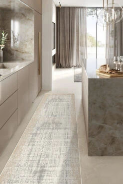 Viola Sand Teppich(Viola Sand Teppich) -Wohn Teppich Welt 0328 ViolaSand Laufer Room