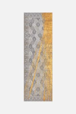 Inga Gold Teppich(Inga Gold Teppich) 26 Inga Gold Teppich(Inga Gold Teppich) -Wohn Teppich Welt 0329 IngaGold Laeufer Front