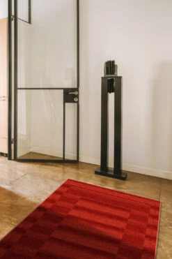 Karo Karneol Teppich(Karo Karneol Teppich) -Wohn Teppich Welt 0330 KaroKarneol Laufer Room