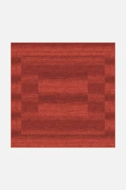 Karo Karneol Teppich(Karo Karneol Teppich) -Wohn Teppich Welt 0330 KaroKarneol Quadrat Front