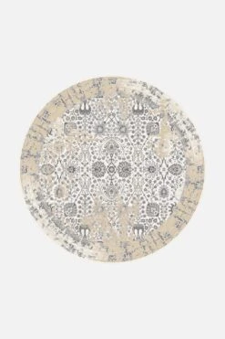 Caro Beige Teppich(Caro Beige Teppich) 29 Caro Beige Teppich(Caro Beige Teppich) -Wohn Teppich Welt 0331 CaroBeige Rund Front