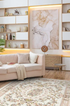 Blomma Avalon Teppich(Blomma Avalon Teppich) 33 Blomma Avalon Teppich(Blomma Avalon Teppich) -Wohn Teppich Welt 0335 BlommaAvalon Quadrat Room