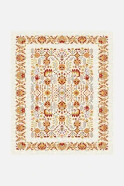 Fleur Rot Teppich(Fleur Rot Teppich) 32 Fleur Rot Teppich(Fleur Rot Teppich) -Wohn Teppich Welt 0336 FleurRot 250x300 Front