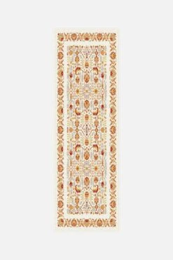 Fleur Rot Teppich(Fleur Rot Teppich) 23 Fleur Rot Teppich(Fleur Rot Teppich) -Wohn Teppich Welt 0336 FleurRot Laeufer Front