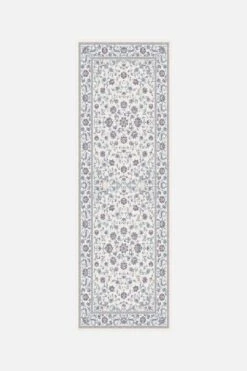 Iris Blau Teppich(Iris Blau Teppich) 25 Iris Blau Teppich(Iris Blau Teppich) -Wohn Teppich Welt 0337 IrisBlau Laeufer Front