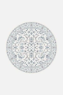 Kantiss Blau Teppich(Kantiss Blau Teppich 1) 28 Kantiss Blau Teppich(Kantiss Blau Teppich 1) -Wohn Teppich Welt 0339 KantissBlau Rund Front