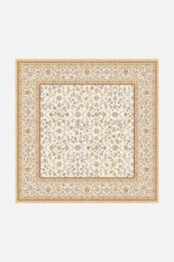 Nesrin Beige Teppich(Nesrin Beige Teppich) -Wohn Teppich Welt 0340 NesrinBeige Quadrat Front