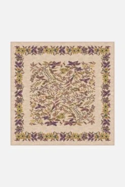 Elinja Lila Teppich(Elinja Lila Teppich) -Wohn Teppich Welt 0341 ElinjaLila Quadrat Front