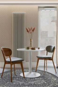 Eva Stein Teppich(Eva Stein Teppich) -Wohn Teppich Welt 0347 EvaStein Rund Room