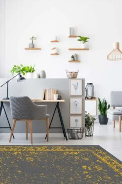 Alea Gold Teppich(Alea Gold Teppich) 37 Alea Gold Teppich(Alea Gold Teppich) -Wohn Teppich Welt 0349 AleaGold Room