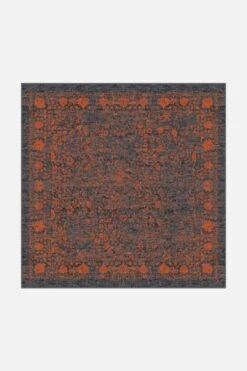 Mali Gerbera Teppich(Mali Gerbera Teppich) -Wohn Teppich Welt 0351 MaliGerbera Quadrat Front