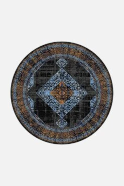 Andrea Abend Teppich(Andrea Abend Teppich) -Wohn Teppich Welt 0357 Rund Front