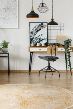 Helene Bernstein Teppich(Helene Bernstein Teppich) 33 Helene Bernstein Teppich(Helene Bernstein Teppich) -Wohn Teppich Welt 0361 HeleneKashmir Rund Room