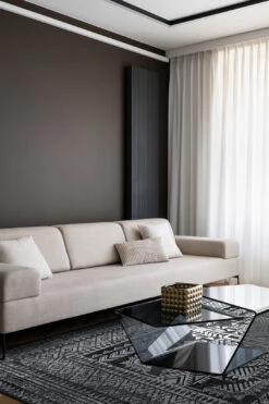 Nolan Schiefer Teppich(Nolan Schiefer Teppich) -Wohn Teppich Welt 0362 NolanSchiefer Quadrat Room