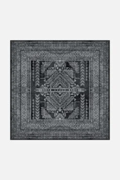 Nolan Schiefer Teppich(Nolan Schiefer Teppich) -Wohn Teppich Welt 0362 Quadrat Front