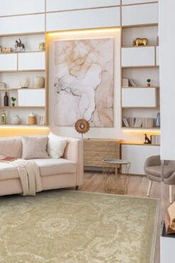 Layla Ahorn Teppich(Layla Ahorn Teppich) 37 Layla Ahorn Teppich(Layla Ahorn Teppich) -Wohn Teppich Welt 0364 LaylaAhorn Quadrat Room