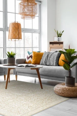 Alyssa Natur Teppich(Alyssa Natur Teppich) -Wohn Teppich Welt 0365 AlyssaNatur Quadrat Room