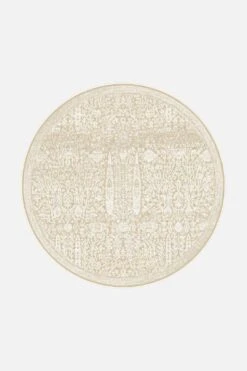 Alyssa Natur Teppich(Alyssa Natur Teppich) -Wohn Teppich Welt 0365 Rund Front