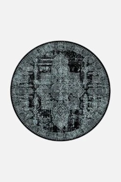 Noah Azul Teppich(Noah Azul Teppich) -Wohn Teppich Welt 0366 Rund Front