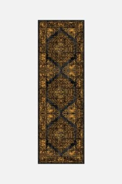 Nero Gold Teppich(Nero Gold Teppich) -Wohn Teppich Welt 0367 Laeufer Front dc25163d 0c48 4b41 bf84 1518df758ea3