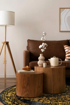 Nero Gold Teppich(Nero Gold Teppich) -Wohn Teppich Welt 0367 NeroGold Rund Room