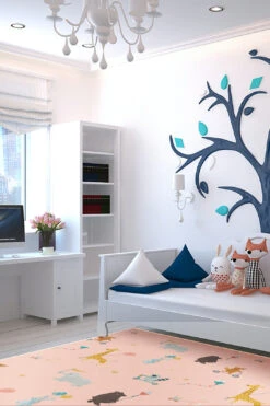 Tierischer Zirkus Teppich(Tierischer Zirkus Teppich) 22 Tierischer Zirkus Teppich(Tierischer Zirkus Teppich) -Wohn Teppich Welt 0368 TierischerZirkus Room