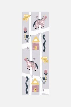 Zauberland Lila Teppich(Zauberland Lila Teppich) -Wohn Teppich Welt 0379 ZauberlandLila Laeufer Front