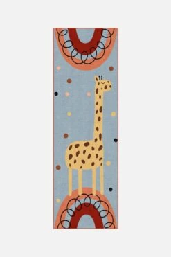 Giraffen Traum Teppich(Giraffen Traum Teppich) -Wohn Teppich Welt 0380 GiraffenTraum Laeufer Front