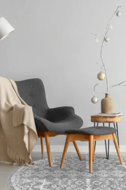 Aylin Eiskristall Teppich(Aylin Eiskristall Teppich) 30 Aylin Eiskristall Teppich(Aylin Eiskristall Teppich) -Wohn Teppich Welt 0382 AylinEiskristall Rund Room