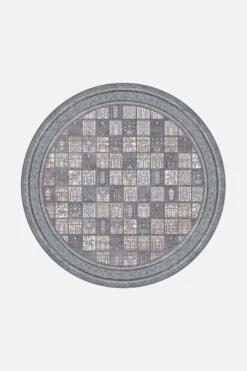 Ruby Achat Teppich(Ruby Achat Teppich) 26 Ruby Achat Teppich(Ruby Achat Teppich) -Wohn Teppich Welt 0392 RubyAchat Rund Front