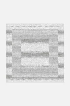 Karo Quarz Teppich(Karo Quarz Teppich) -Wohn Teppich Welt 0397 KaroQuarz Quadrat Front