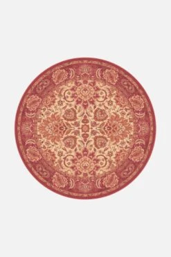 Margot Jaspis Teppich(Margot Jaspis Teppich) -Wohn Teppich Welt 0407 MargotJaspis Rund Front