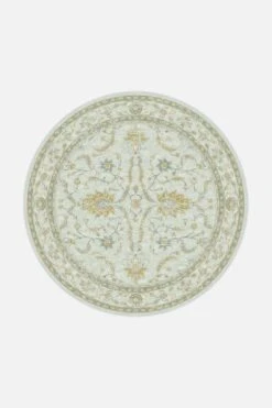 Marvie Wiese Teppich(Marvie Wiese Teppich) -Wohn Teppich Welt 0415 MarvieWiese Rund Front