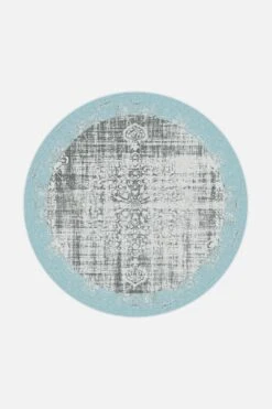 Viola Meer Teppich(Viola Meer Teppich) 26 Viola Meer Teppich(Viola Meer Teppich) -Wohn Teppich Welt 0420 ViolaMeer Rund Front
