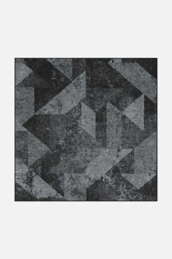 Sandra Carbon Teppich(Sandra Carbon Teppich) -Wohn Teppich Welt 0424 SandraCarbon Quadrat Front