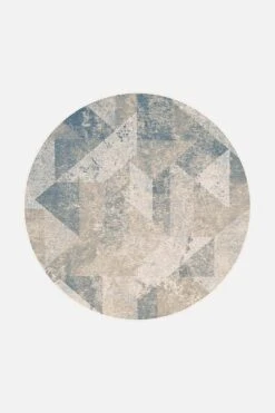 Sandra Pazifik Teppich(Sandra Pazifik Teppich) -Wohn Teppich Welt 0425 SandraPazifik Rund Front