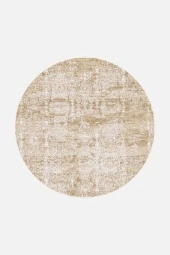 Lea Natur Teppich(Lea Natur Teppich) -Wohn Teppich Welt 0435 LeaNatur Rund Front