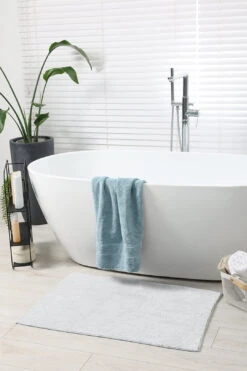 Mono Nebel Badematte(Mono Nebel Badematte) -Wohn Teppich Welt 0460 MonoNebelBadematte Room