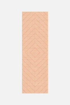 Diamond Papaya Teppich(Diamond Papaya Teppich) -Wohn Teppich Welt 0469 DiamondPapaya Front Laeufer