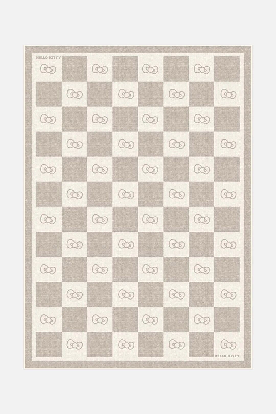 Hello Kitty Karo Natur Teppich(Hello Kitty Karo Natur Teppich) 3 Hello Kitty Karo Natur Teppich(Hello Kitty Karo Natur Teppich)