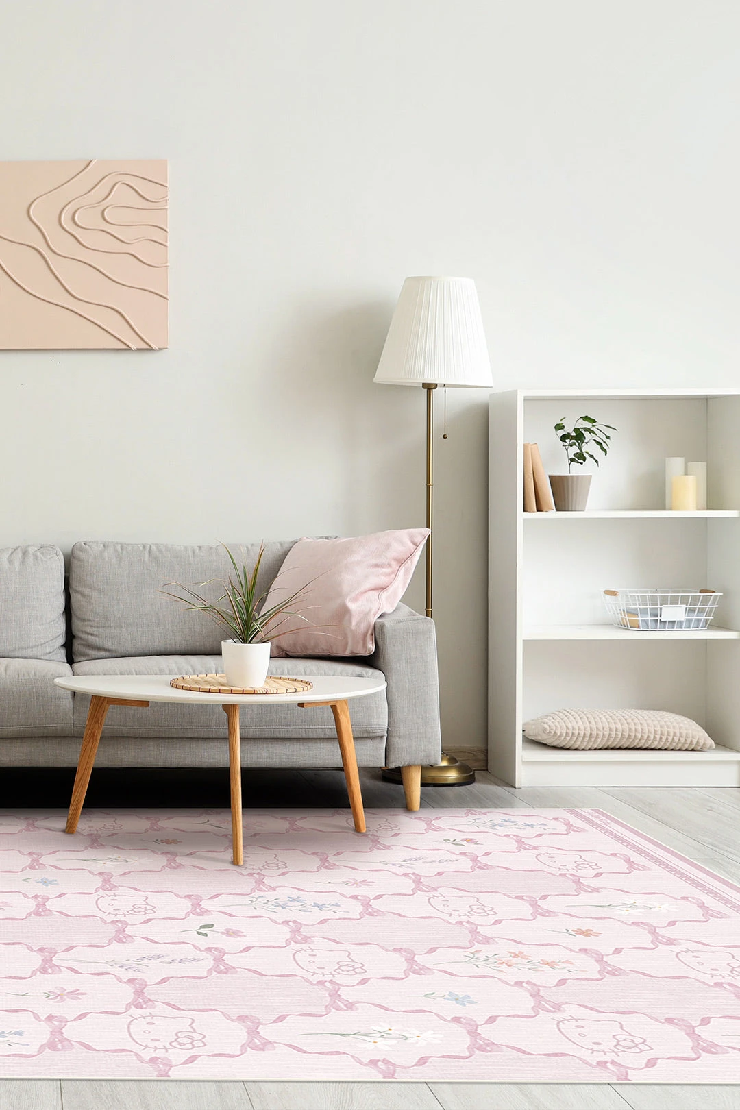 Hello Kitty Schleife Sakura Teppich(Hello Kitty Schleife Sakura Teppich) 6 Hello Kitty Schleife Sakura Teppich(Hello Kitty Schleife Sakura Teppich) – Bild 4