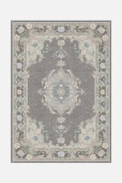 Hello Kitty Orient Grau Teppich(Hello Kitty Orient Grau Teppich)