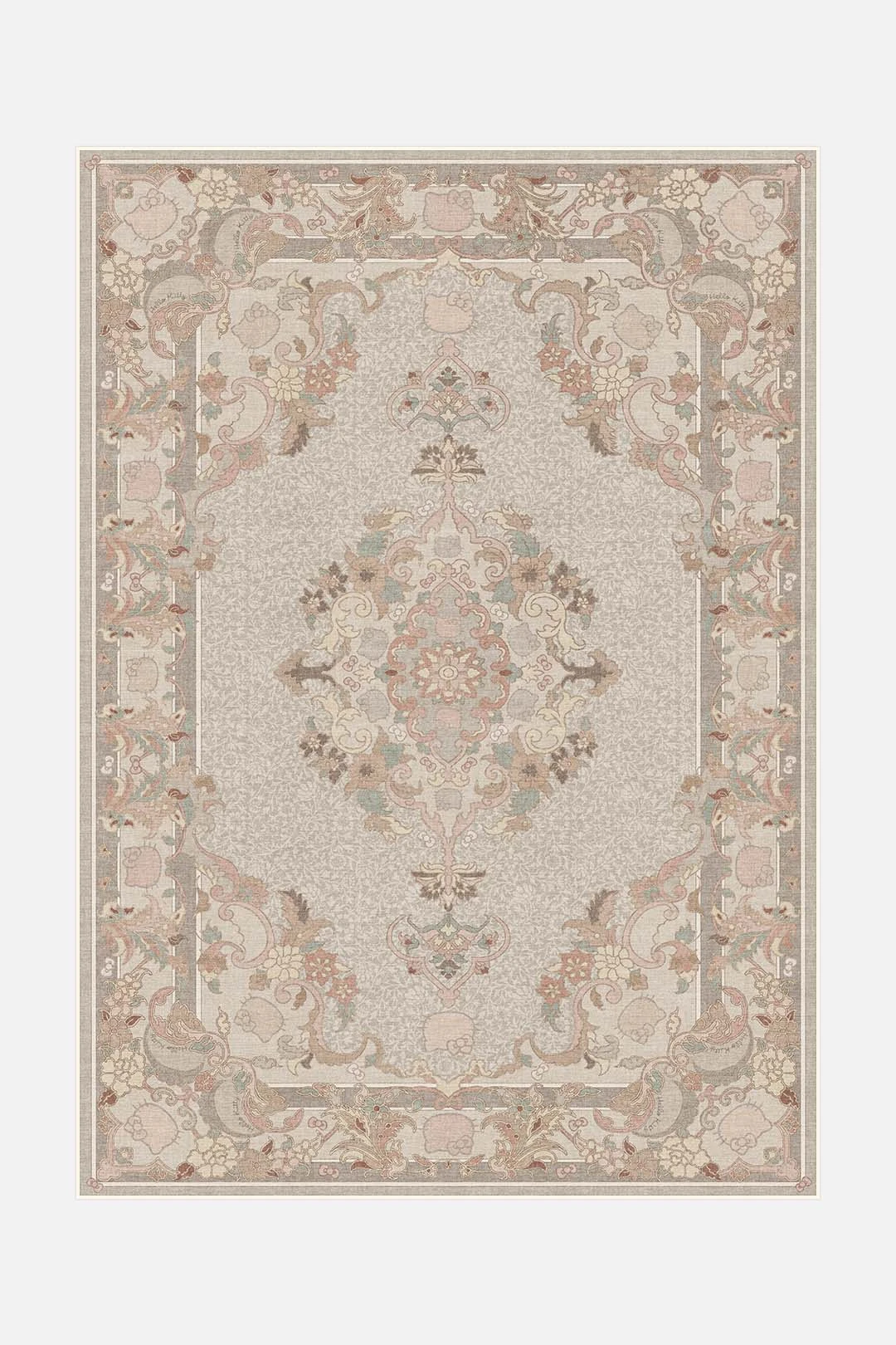 Hello Kitty Orient Beige Teppich(Hello Kitty Orient Beige Teppich) 3 Hello Kitty Orient Beige Teppich(Hello Kitty Orient Beige Teppich)