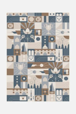 Harry Potter™ Champion Rauchblau Teppich(Harry Potter Champion Rauchblau Teppich)