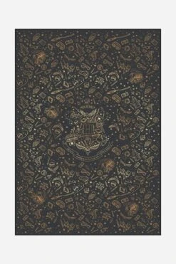 Harry Potter™ Hogwarts Gold Teppich(Harry Potter Hogwarts Gold Teppich)