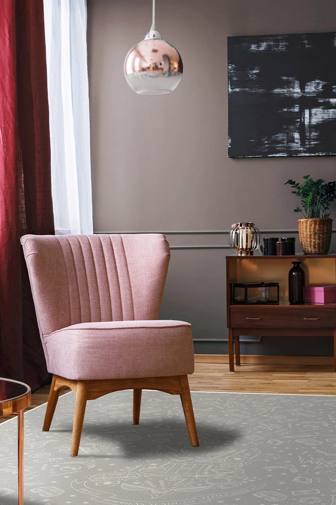 Harry Potter™ Hogwarts Taupe Teppich(Harry Potter Hogwarts Taupe Teppich) 6 Harry Potter™ Hogwarts Taupe Teppich(Harry Potter Hogwarts Taupe Teppich) – Bild 4