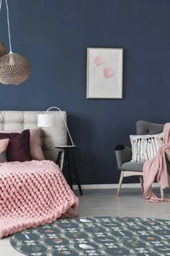 Harry Potter™ Alraune Ozeanblau Teppich(Harry Potter Alraune Ozeanblau Teppich) -Wohn Teppich Welt 0546 Harry Potter Alraune Ozeanblau Rund Room