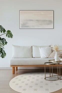 Harry Potter™ Karo Sand Teppich(Harry Potter Karo Sand Teppich) -Wohn Teppich Welt 0547 Harry Potter Karo Sand Rund Room