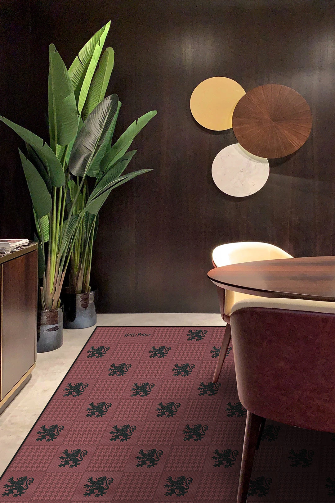 Harry Potter™ Karo Rot Teppich(Harry Potter Karo Rot Teppich) 6 Harry Potter™ Karo Rot Teppich(Harry Potter Karo Rot Teppich) – Bild 4