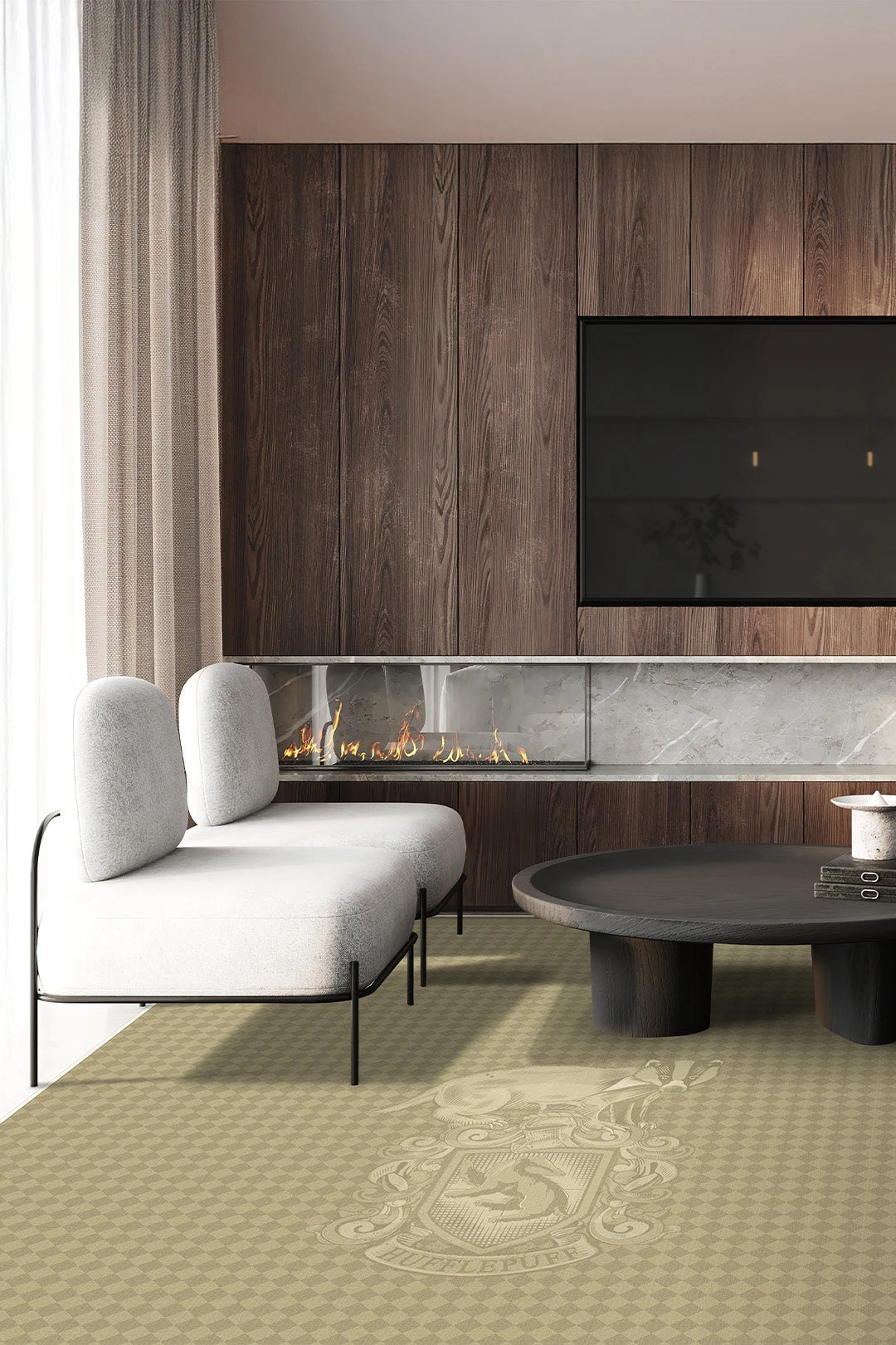 Harry Potter™ Wappen Hufflepuff Teppich(Harry Potter Wappen Hufflepuff Teppich) 6 Harry Potter™ Wappen Hufflepuff Teppich(Harry Potter Wappen Hufflepuff Teppich) – Bild 4